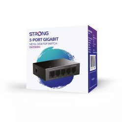 Strong 5-Port Gigabit Metal Desktop Switch