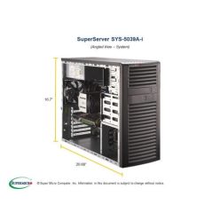   Supermicro SuperServer SYS-5039A-I 1xLGA2066/8RDIMM/900W/TOWER