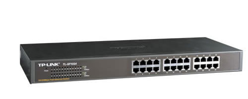 TP-LINK TL-SF1024 24port switch metal