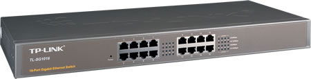 TP-LINK TL-SG1016 16Port Gigabit Switch metal