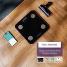 TrueLife FitScale W1 BT Fekete Okosmérleg Fehér