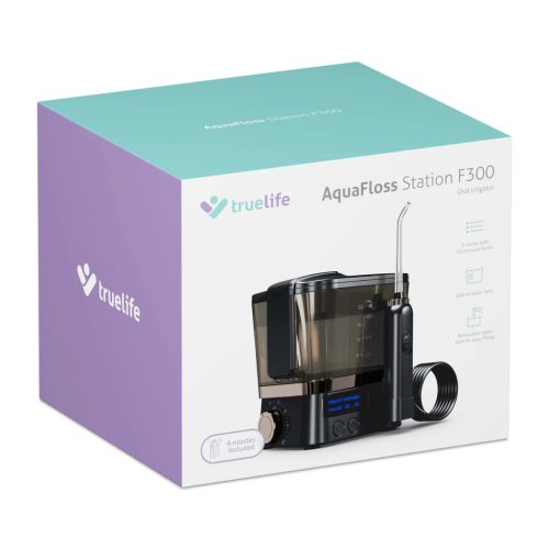TrueLife AquaFloss Station F300 Szájzuhany Fekete