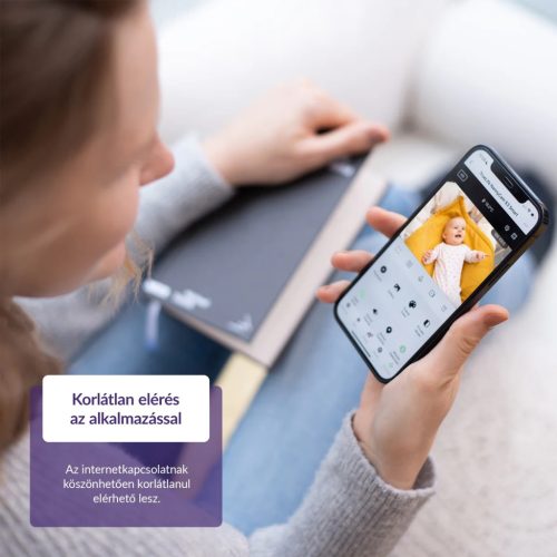 TrueLife NannyCam S3 Smart Kamerás Bébiőr TrueLife Smart alkalmazással magyar nyelven