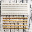 Fonott kötél szilikon forma