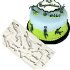 3D sportoló szilikon forma