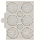 Szilikon kincses érme formák sütéshez
