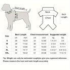 Fényvisszaverő Vízálló Esőkabát Kis Fajták Számára