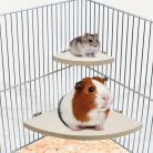 Stabil és biztonságos madár állvány – Könnyen felszerelhető sarokállvány