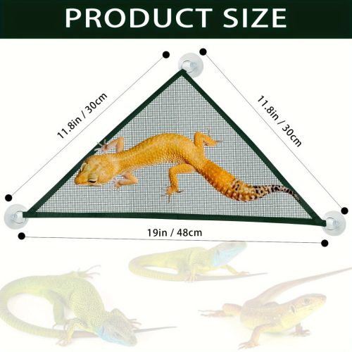 2db Légáteresztőfüggőágy hüllők számára