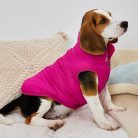 1 db egyszínű vastagított téli kabát kutyáknak