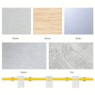 10db Öntapadó Csavaros Bilincs, 10 Mm-es LED Fénycsíkos Kábelköteg Rögzítőhöz