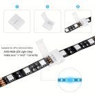 10db LED Fénycsík Csatlakozó