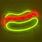 Hot Dog Fali LED neon éjszakai lámpa