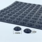 100db fekete ütközésgátló szilikon