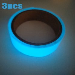   3db - Színes, sötétben világító szalag, öntapadós fluoreszkáló ragasztó