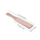 Kétoldalas fa bőr késélező tábla