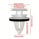 50db BMW E46 E34 E36 E38 E39 E85 E86 E90 M3 X5 M5 Z3 ajtólap tömítőgyűrű