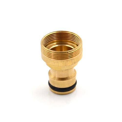 Sárgaréz gyorscsatlakozású kerti locsolócső csaptelep adapter
