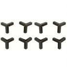 8 db Antik bronz fém sarokvédő