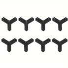 8 db Antik bronz fém sarokvédő