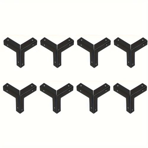 8 db Antik bronz fém sarokvédő