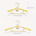 5db Állítható és Egymásra Rakható Ruhaakasztó