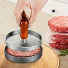 Szürke fém burger prés
