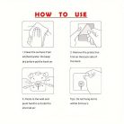 Tíz darabos falra ragasztható akasztó