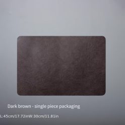 Bőr asztali alátét