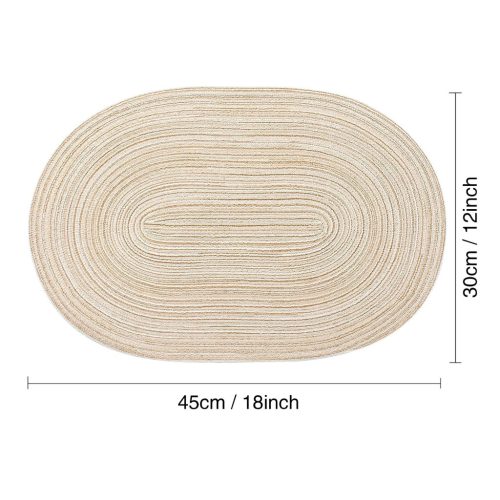 6db Extra Nagy Ovális Tányéralátét