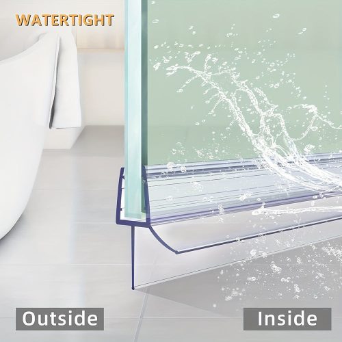 2db Zuhanyajtó Alsó Tömítés