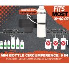 Mágneses edzőtáska, mobiltelefon tartóval és 4 mágnessel