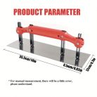 Állítható sugarú többlapátos glettvas