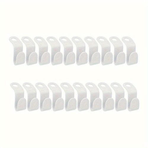 20 db divatos műanyag ruhaakasztó összekötő