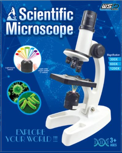 Szimulációs Mikroszkóp Játék – Tudományos és Oktató Játék Gyerekeknek