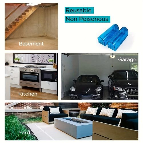 2db Humánus Egérfogók