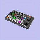 LED hangkeverő pult – multi-effekt audio vezérlés hangerővel, basszussal, track módokkal