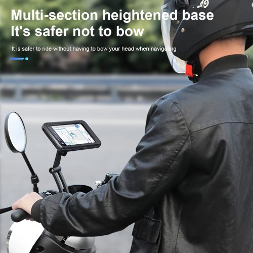 1 darab vízálló motoros telefon tartó – 360°-ban forgatható
