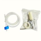 1db rozsdamentes acél mosogató szappanadagoló hosszabbító csővel