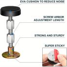 Fejtámla falrögzítő, állítható vas ágykeret rögzítő eszköz