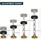 Fejtámla falrögzítő, állítható vas ágykeret rögzítő eszköz