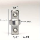 Négyzet alakú hajtómű-adapter készlet, szénacél anyagból