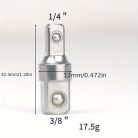 Négyzet alakú hajtómű-adapter készlet, szénacél anyagból
