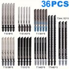 36 darab magas széntartalmú acél fűrészlap, alkalmas fa, műanyag és fém vágására.