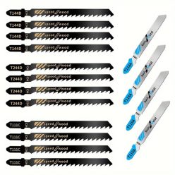 16 db-os Fűrészlap Készlet, 4 Méretben