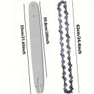 50.8cm-es láncfűrész vezető rúd és lánc készlet