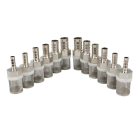 8–20 mm tömlőszűrő – Rozsdamentes acél hálós szűrő, öntözéshez, autómosáshoz, akváriumhoz, vízszivattyú szűréshez.