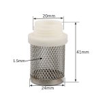 8–20 mm tömlőszűrő – Rozsdamentes acél hálós szűrő, öntözéshez, autómosáshoz, akváriumhoz, vízszivattyú szűréshez.