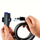 Ultrabiztonságos rozsdamentes acél kerékpár lakat