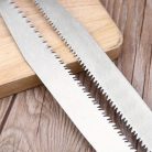 2 db rozsdamentes acél visszaforduló fűrészlap